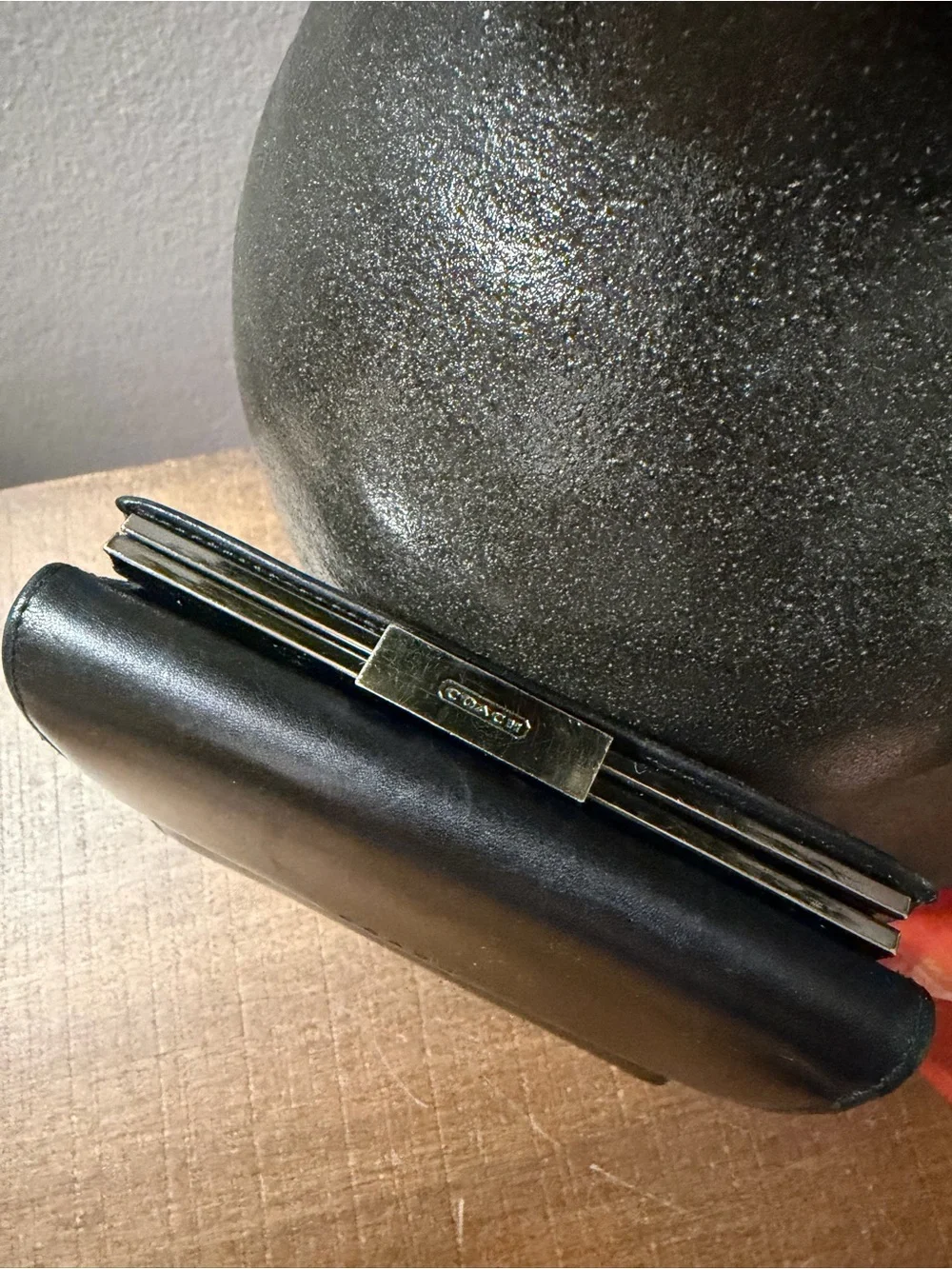 Coach Vintage Black Wallet
